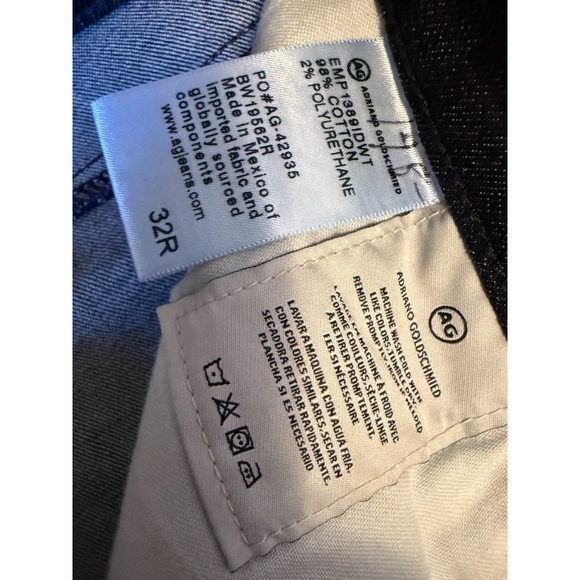 AG Adriano Goldschmied The Legging Super Skinny Ankle Pants Womens 32R Blue New - Picture 7 of 8